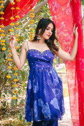 floral-print set